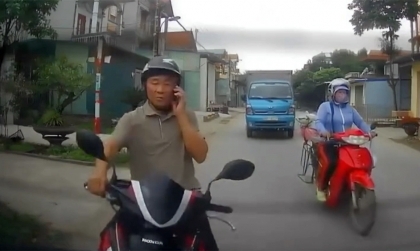 Nghị định 168 - Lỗi trừ 2 điểm GPLX: Điều khiển xe máy liên quan trực tiếp đến tai nạn mà không dừng lại