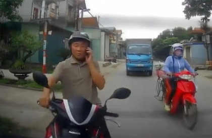 Nghị định 168 - Lỗi trừ 2 điểm GPLX: Điều khiển xe máy liên quan trực tiếp đến tai nạn mà không dừng lại