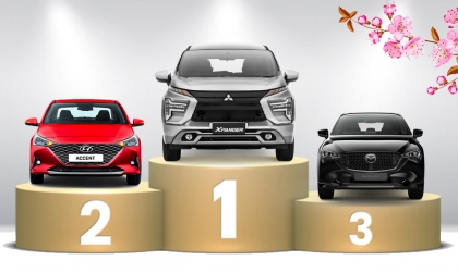 Thị trường ô tô Việt Nam năm 2023: Top 10 mẫu xe bán nhiều nhất - Bất ngờ của Mitsubishi Xpander