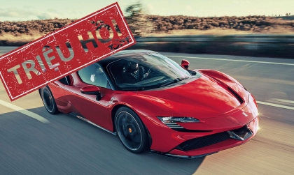 Triệu hồi Ferrari SF90 do nguy cơ rò rỉ dầu máy