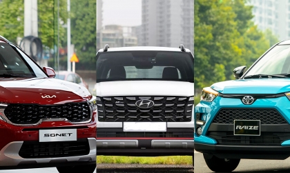 Bộ ba A-SUV tại Việt Nam: Hyundai Venue, KIA Sonet và Toyota Raize, mẫu xe nào cho bạn?
