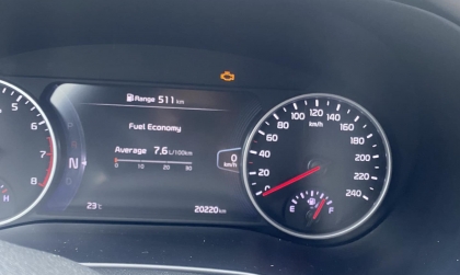 Kia Seltos bị báo lỗi trên đồng hồ thế này có sao không ạ?