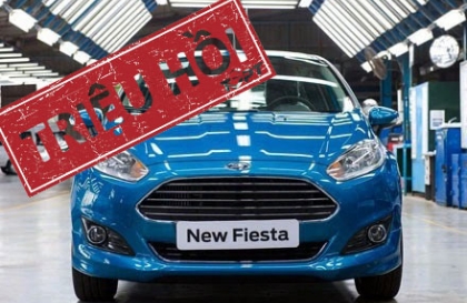 Sau Ranger, đến lượt Ford Fiesta cũng bị triệu hồi tại Việt Nam