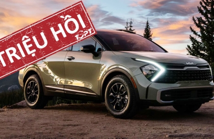 Triệu hồi KIA Sportage vì lỗi hệ thống điện