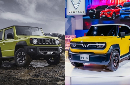Khám phá Suzuki Jimny và VinFast VF 3 - Những cái tên mới trong 