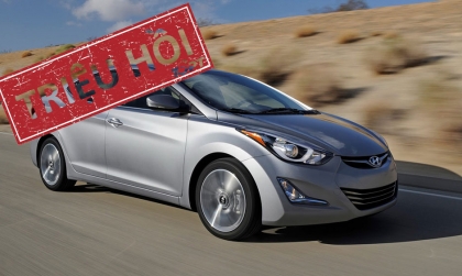 Triệu hồi Hyundai Elantra do lỗi ABS có thể gây cháy xe