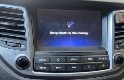 Bản đồ trên Hyundai Tucson bị lỗi thế này thì phải làm sao?