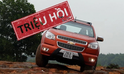 GM Việt Nam triệu hồi Chevrolet Colorado