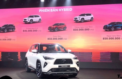 Bảng giá xe Toyota tháng 9: Yaris Cross được ưu đãi 50% lệ phí trước bạ