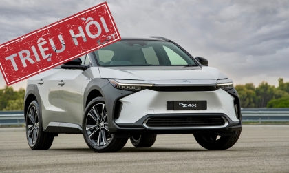 Triệu hồi Toyota bZ4X do vấn đề liên quan đến ECU