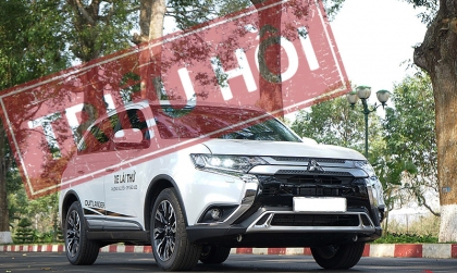 Đến lượt Mitsubishi triệu hồi Outlander để thay thế bơm xăng