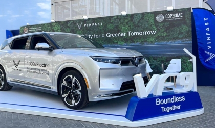 VinFast VF 9 vinh dự đại diện cho Việt Nam xuất hiện tại COP 28