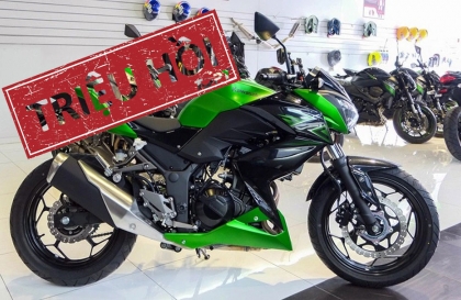 Thế giới 2 bánh: Nguy cơ cháy, Kawasaki triệu hồi xe Z300 ABS tại Việt Nam