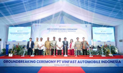 VinFast động thổ xây dựng nhà máy xe điện tại Indonesia