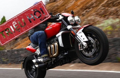 Thế giới 2 bánh: Triệu hồi loạt xe Triumph Rocket 3 do lỗi phanh