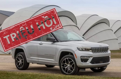 Liên tiếp triệu hồi Jeep Grand Cherokee, lần này do lỗi khung ghế