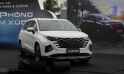 Bảng giá xe Hyundai tháng 11: Hyundai Custin nhận ưu đãi tới 60 triệu đồng