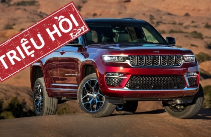 Triệu hồi hơn 162.700 chiếc Jeep Grand Cherokee và Wagoneer vì lỗi camera lùi