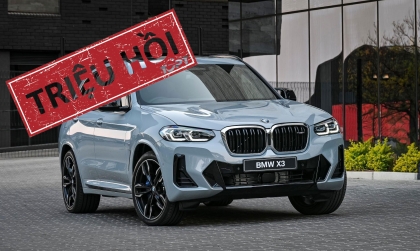BMW X3 tiếp tục bị triệu hồi tại Mỹ, lần này do lỗi ray chở hàng