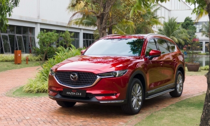 Bảng giá xe Mazda tháng 9/2024: Mazda CX-8 được ưu đãi 50% lệ phí trước bạ