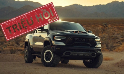 Mở rộng triệu hồi hàng loạt xe Jeep và bán tải RAM do lỗi camera lùi