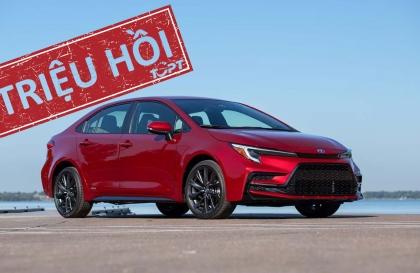 Triệu hồi Toyota Corolla do lỗi hệ thống lái