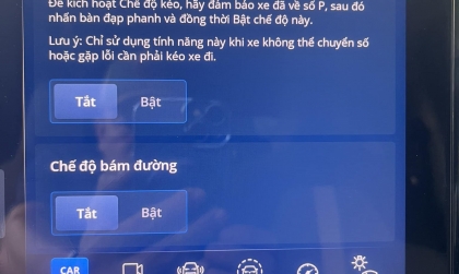 VinFast VF 3 thường tự bật chế độ bám đường, làm sao để tắt đi?