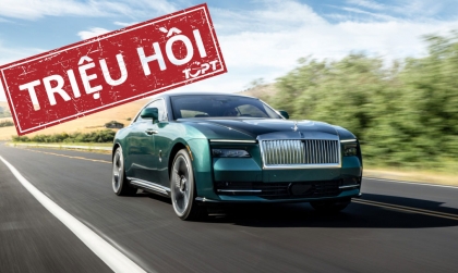 Xe xanh: Triệu hồi Rolls-Royce Spectre trên toàn cầu do lỗi hệ thống phanh