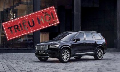 Volvo XC90 bị triệu hồi tại Việt Nam do lỗi ở hệ thống phanh