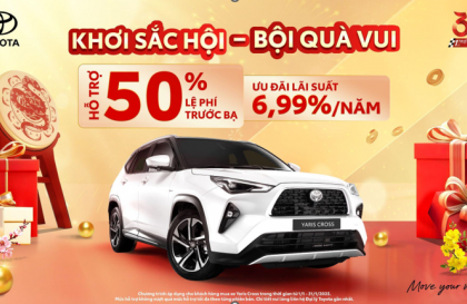 Ưu đãi đầu năm, rước lộc về nhà khi mua xe Toyota 