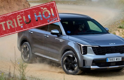 Triệu hồi KIA Sorento do nguy cơ tắt đèn đột ngột
