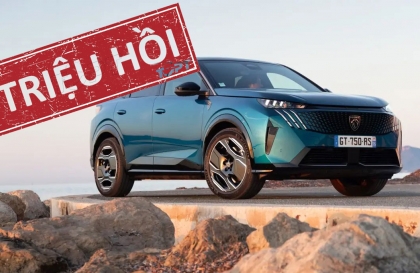 Peugeot triệu hồi 3008 và 5008 trên toàn cầu do nguy cơ mất lái