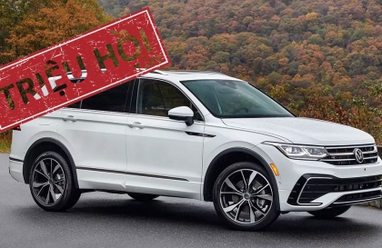 Volkswagen Tiguan bị triệu hồi trên toàn cầu do dây an toàn có thể bị rách