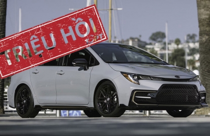 Triệu hồi hơn 1 triệu xe Toyota Corolla trên toàn cầu do lỗi phanh