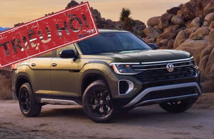 Volkswagen triệu hồi Teramont tại Mỹ do lỗi ở cụm động cơ
