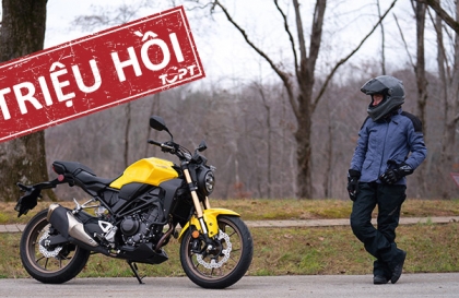 Thế giới 2 bánh: Honda triệu hồi CB300R vì lỗi đèn pha