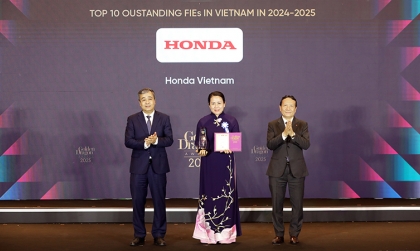 Honda Việt Nam được vinh danh là doanh nghiệp tiêu biểu năm 2025