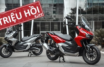 Thế giới 2 bánh: Triệu hồi Honda ADV 160 vì lỗi bơm dầu