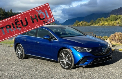 Xe xanh: Triệu hồi Mercedes-Benz EQE trên toàn cầu do lỗi bánh xe