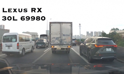 Clip: Vượt xe trên làn khẩn cấp ở đường vành đai 3 trên cao ở Hà Nội (P.4)