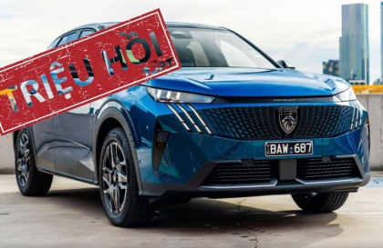 Triệu hồi Peugeot 3008 trên toàn cầu do lỗi đường ống tiếp liệu