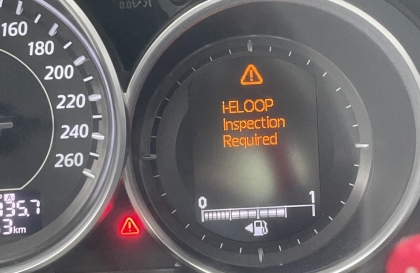 Mazda6 báo lỗi ở đồng hồ thế này là lỗi gì?