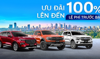 Ford Việt Nam tung ưu đãi tháng 7 với mức giảm đến 89 triệu đồng