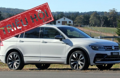 Triệu hồi Volkswagen Tiguan trên toàn cầu do lỗi túi khí