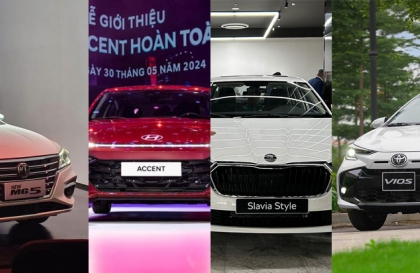 Phân khúc xe dịch vụ hạng B: Skoda Slavia cạnh tranh thế nào với MG5, Hyundai Accent và Toyota Vios?