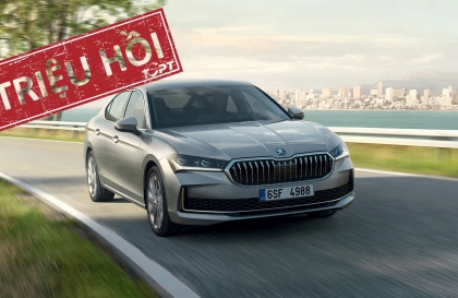 Triệu hồi Skoda Superb do lỗi túi khí