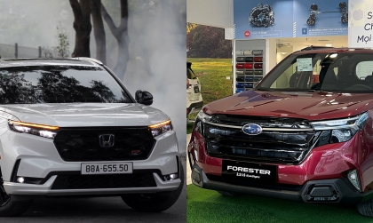 Honda CR-V và Subaru Forester: Lựa chọn crossover Nhật Bản nào là phù hợp?