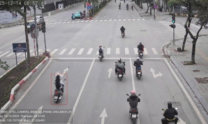 Danh sách 177 phương tiện vi phạm giao thông được camera AI ghi lại tại nội đô Hà Nội và cao tốc Nội Bài - Lào Cai