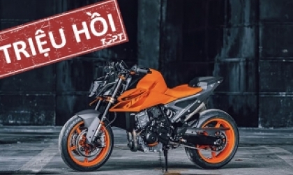 Thế giới 2 bánh: Tiếp tục triệu hồi KTM 390 Duke, Husqvarna Vitpilen 401, người tiêu dùng Việt Nam tiếp tục bị bỏ rơi
