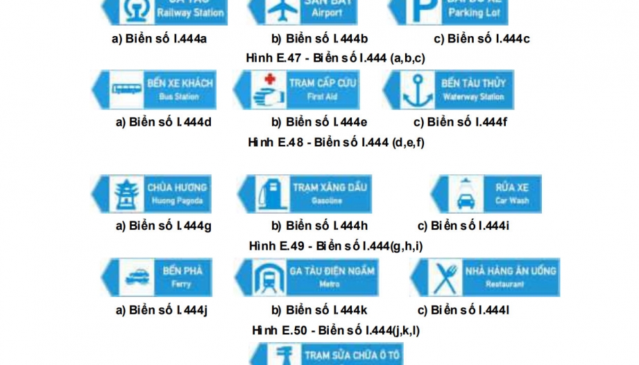 Nhóm biển chỉ dẫn: Biển số I.444 có ý nghĩa gì?